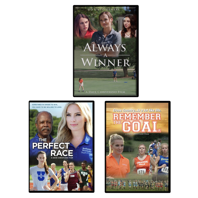 Always A Winner, The Perfect Race, Remember The Goal - DVD 3-Pack