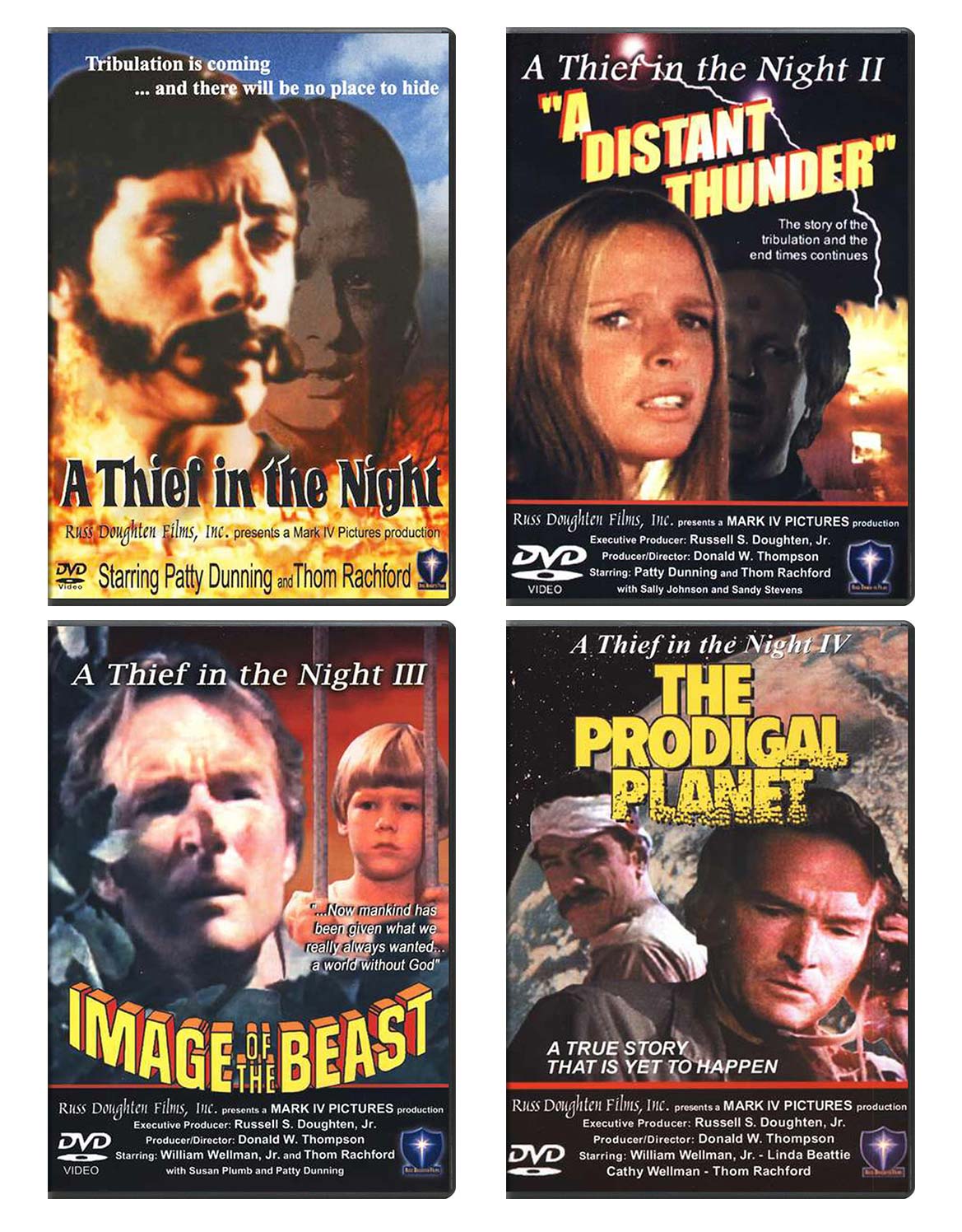 A Thief In The Night Prophecy Series DVD 4 Pack ReelChristian