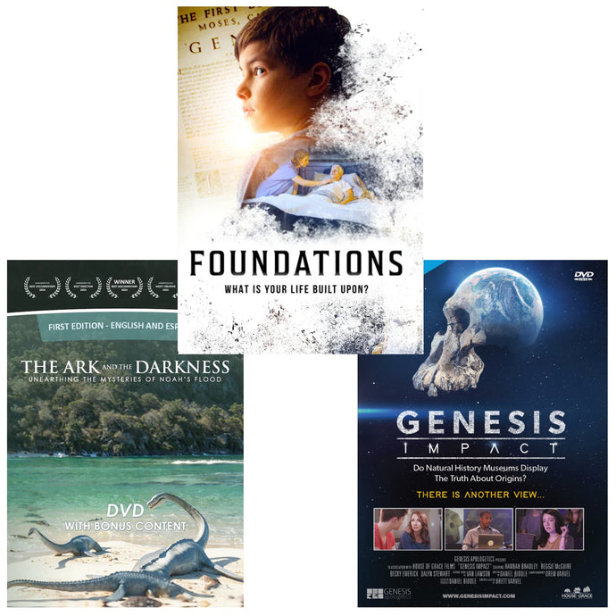 The Ark and the Darkness, Foundations, Genesis Impact - DVD 3 Pack