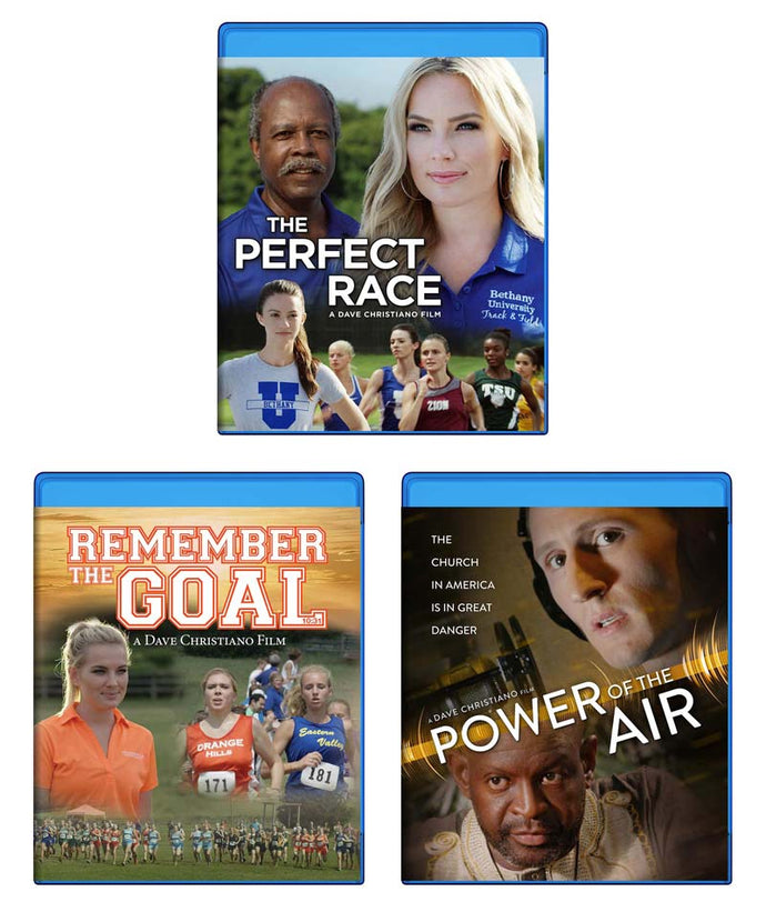 The Perfect Race, Remember The Goal, & Power Of The Air - Blu-ray 3-Pack